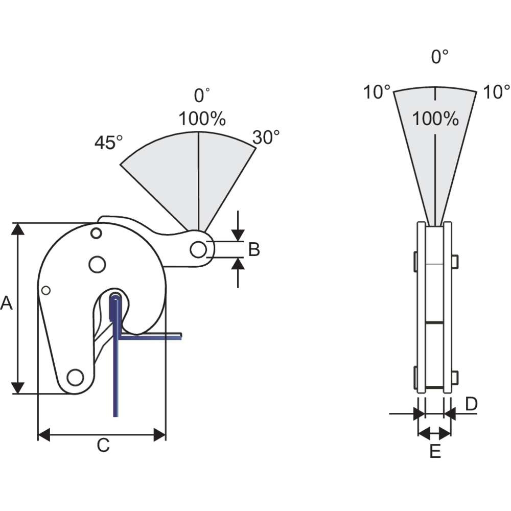 Schäkel POWERTEX PBSB