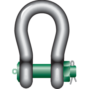 Green Pin Schwerlast Schäkel P-6036